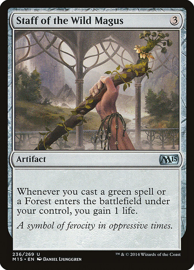 Staff of the Wild Magus [Magic 2015] | Total Play