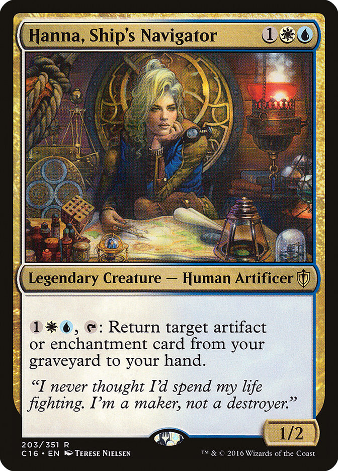 Hanna, Ship's Navigator [Commander 2016] | Total Play