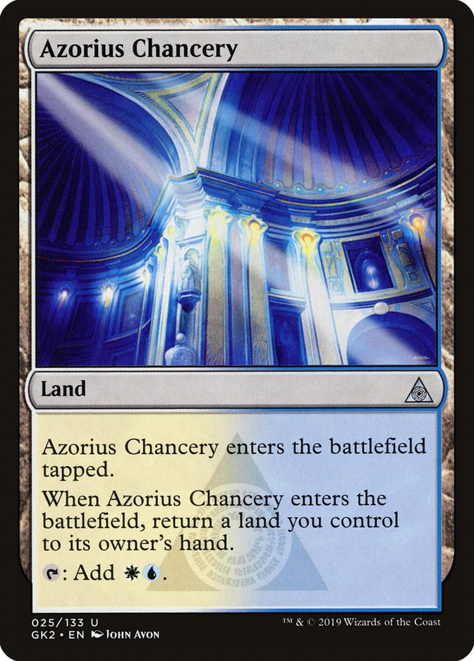 Azorius Chancery [Ravnica Allegiance Guild Kit] | Total Play