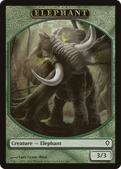 Angel // Elephant Double-Sided Token [Marvel Super Heroes Commander Tokens] | Total Play