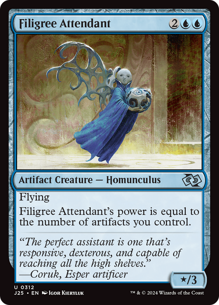 Filigree Attendant [Foundations Jumpstart] | Total Play