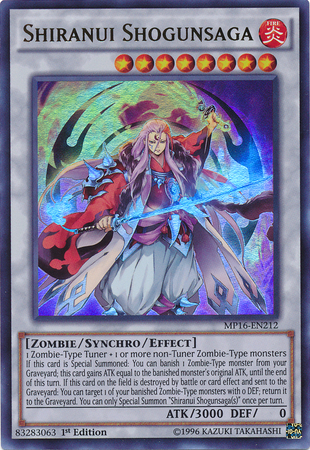 Shiranui Shogunsaga [MP16-EN212] Ultra Rare | Total Play
