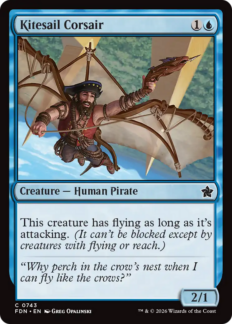 Kitesail Corsair (0743) [Foundations] | Total Play