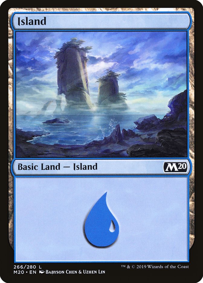 Island (266) [Core Set 2020] | Total Play