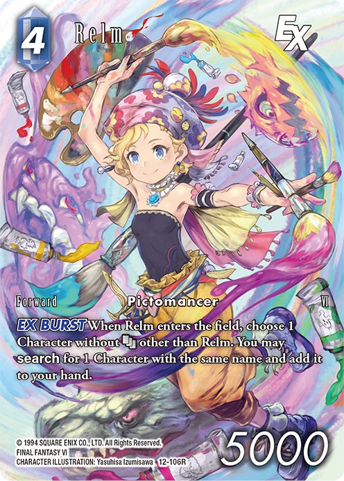 Relm EX (Full Art) [Opus XII] | Total Play