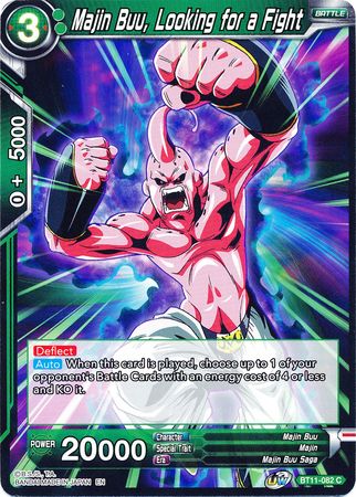 Majin Buu, Looking for a Fight (BT11-082) [Vermilion Bloodline] | Total Play