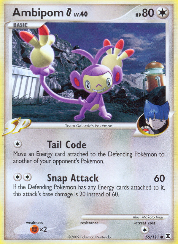 Ambipom G (56/111) [Platinum: Rising Rivals] | Total Play