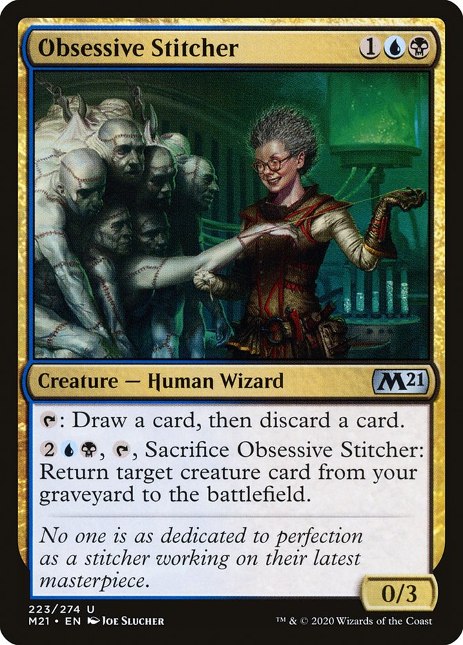 Obsessive Stitcher [Core Set 2021] | Total Play