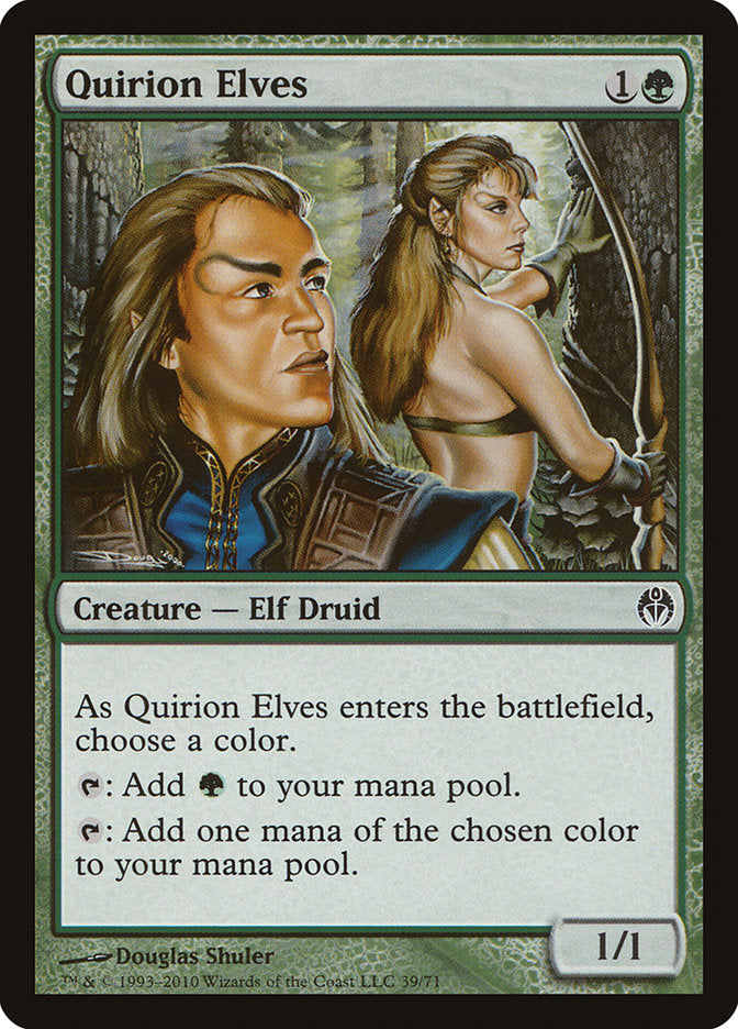 Quirion Elves [Duel Decks: Phyrexia vs. the Coalition] | Total Play