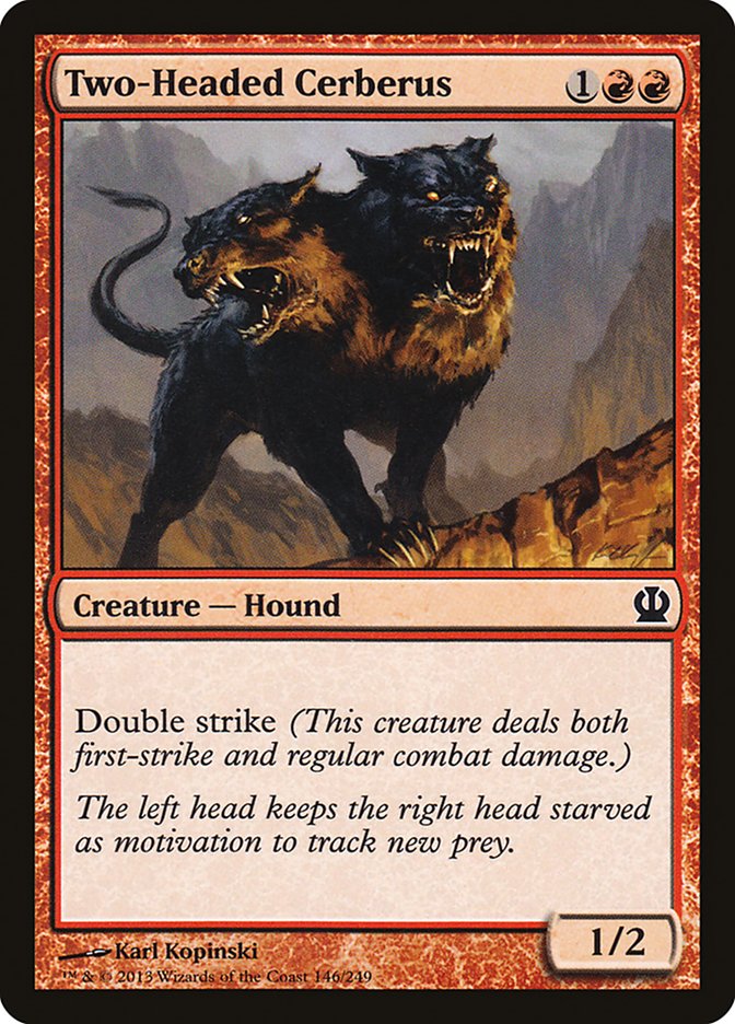 Two-Headed Cerberus [Theros] | Total Play