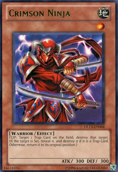 Crimson Ninja (Green) [DL13-EN004] Rare | Total Play