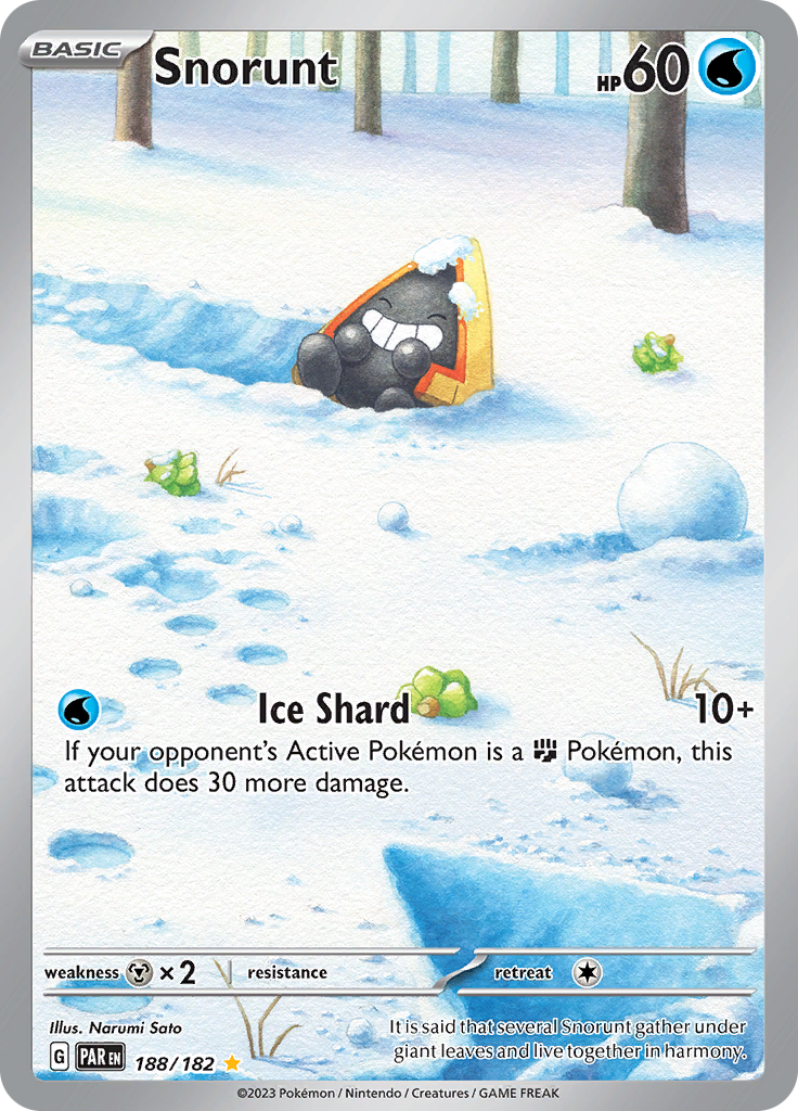 Snorunt (188/182) [Scarlet & Violet: Paradox Rift] | Total Play