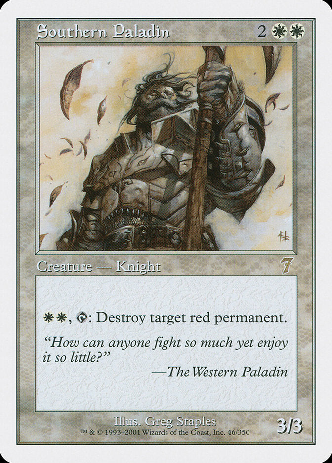 Southern Paladin [Seventh Edition] | Total Play