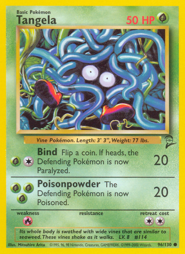 Tangela (96/130) [Base Set 2] | Total Play