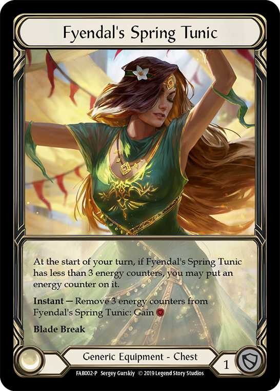 Fyendal's Spring Tunic [FAB002] (Promo)  Rainbow Foil | Total Play