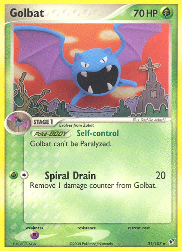 Golbat (31/107) [EX: Deoxys] | Total Play