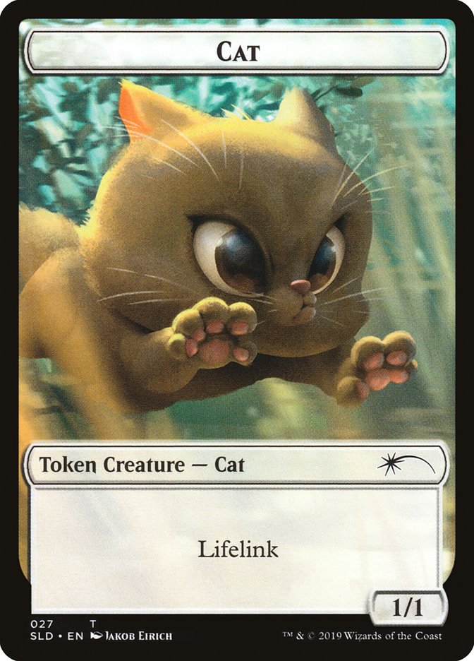 Cat (27) // Cat (28) Double-Sided Token [Secret Lair Drop Series] | Total Play