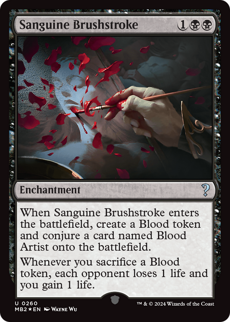 Sanguine Brushstroke [Mystery Booster 2] | Total Play