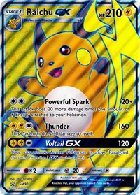 Raichu GX (SM90) (Jumbo Card) [Sun & Moon: Black Star Promos] | Total Play