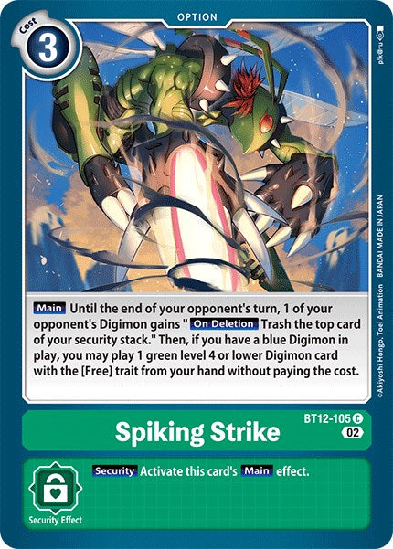 Spiking Strike [BT12-105] [Across Time] | Total Play