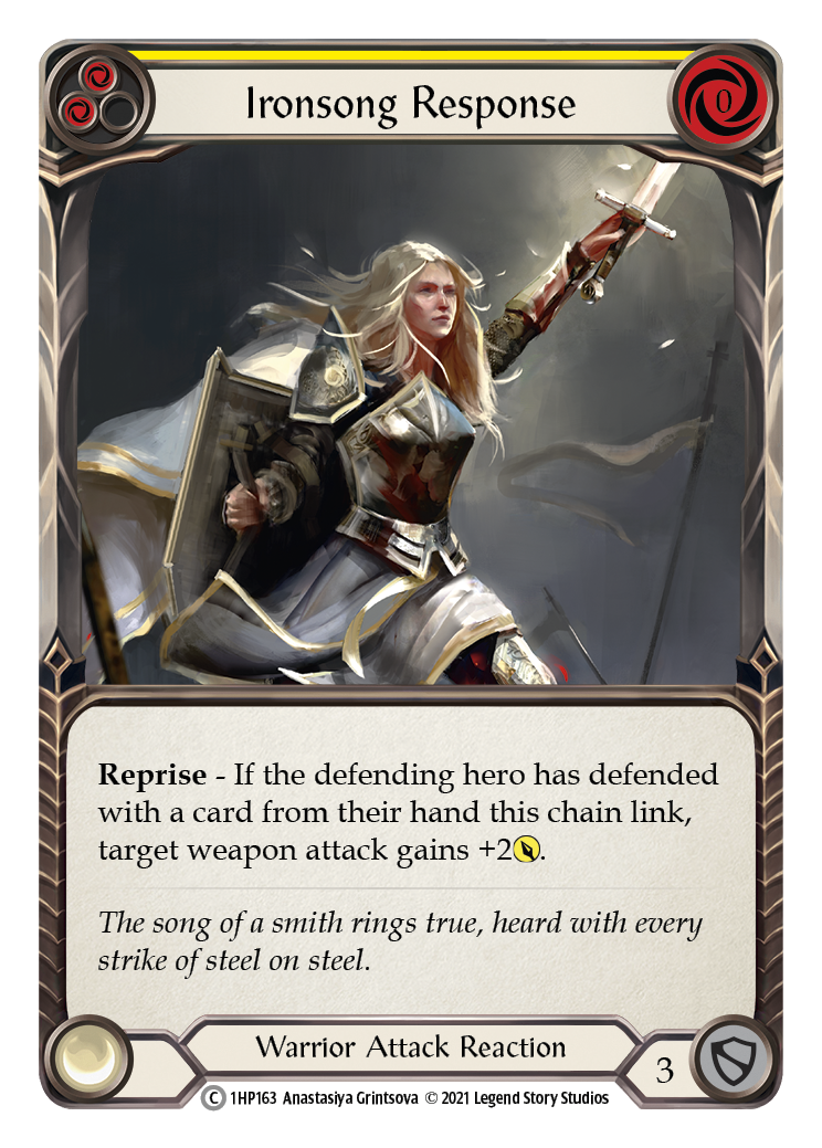 Ironsong Response (Yellow) [1HP163] (History Pack 1) | Total Play