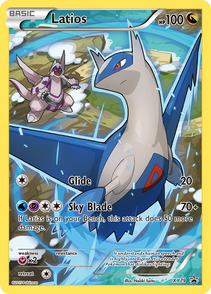 Latios (XY79) (Full Art Promo) [XY: Black Star Promos] | Total Play