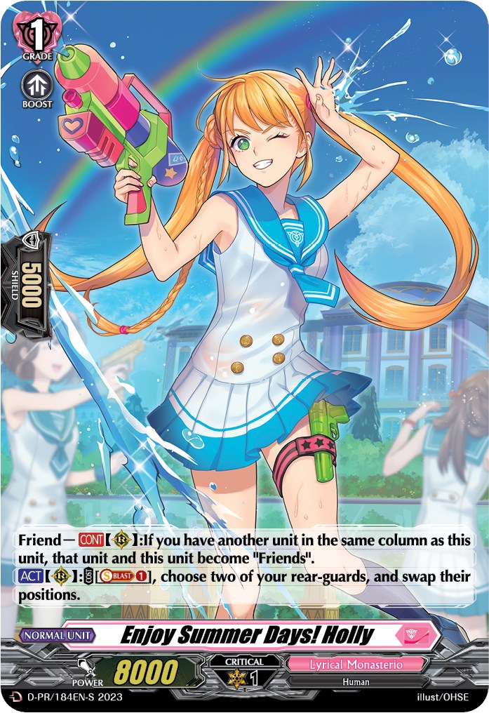 Enjoy Summer Days! Holly (Foil) (D-PR/184EN) [D Promo Cards] | Total Play