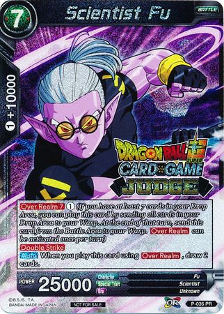 Scientist Fu (P-036) [Judge Promotion Cards] | Total Play