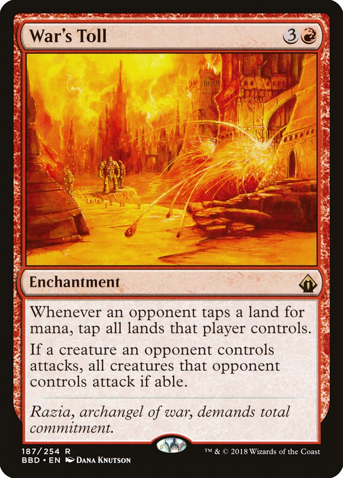War's Toll [Battlebond] | Total Play