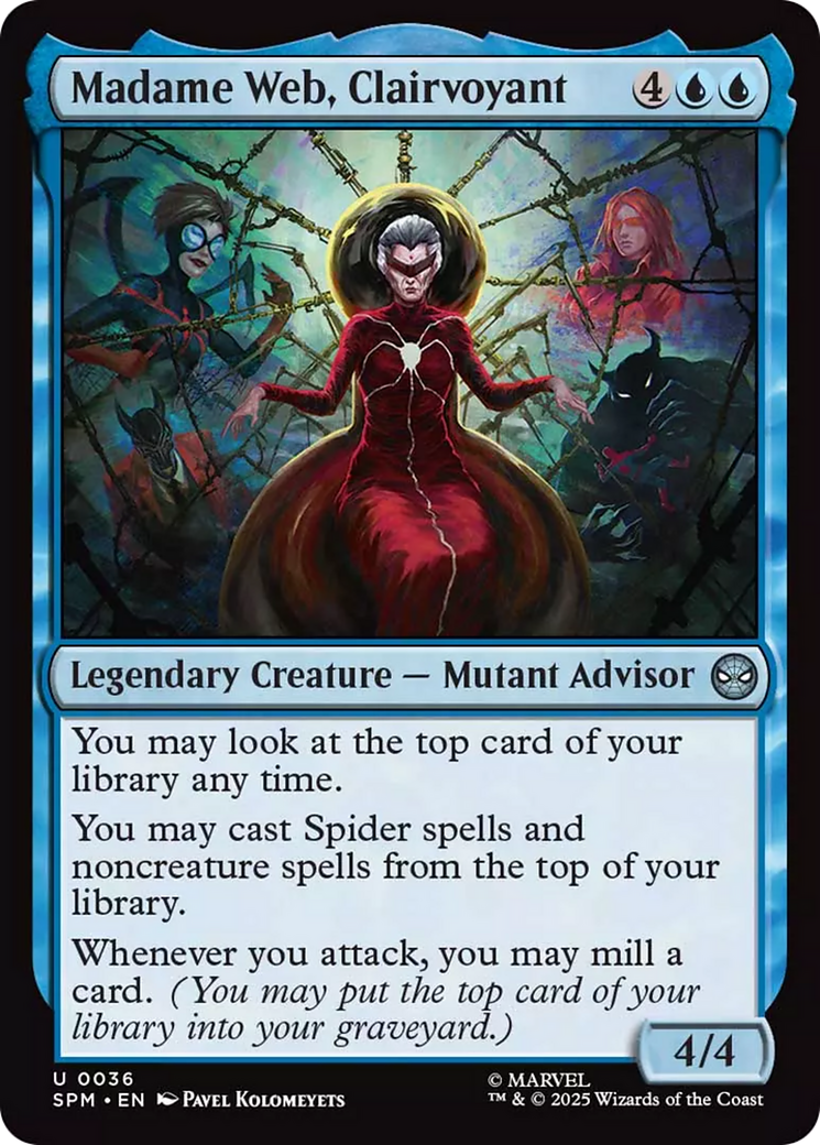 Madame Web, Clairvoyant [Marvel's Spider-Man] | Total Play