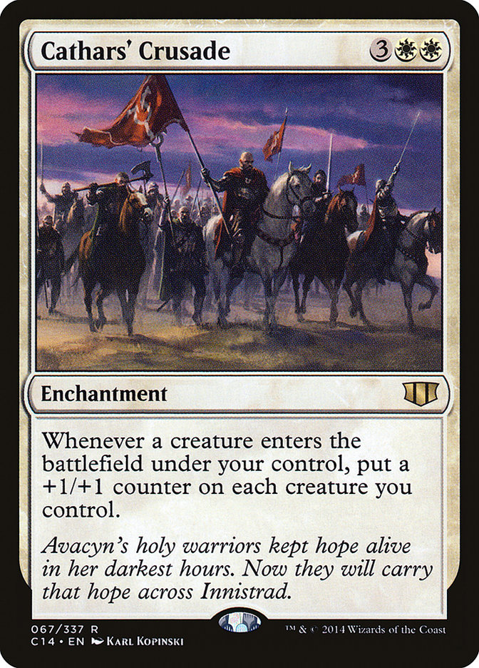Cathars' Crusade [Commander 2014] | Total Play