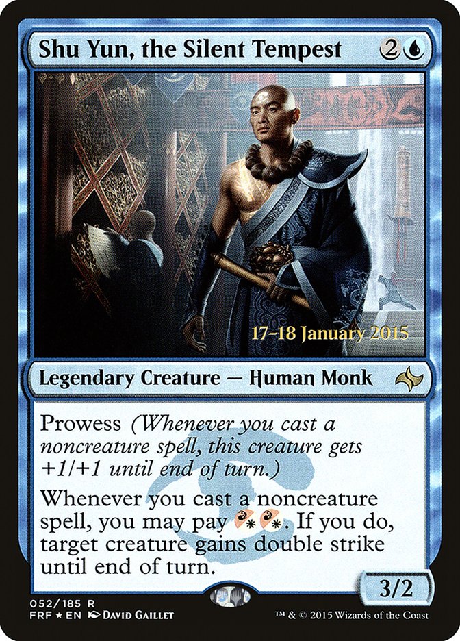 Shu Yun, the Silent Tempest [Fate Reforged Prerelease Promos] | Total Play