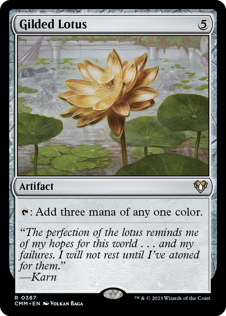 Gilded Lotus [Commander Masters] | Total Play