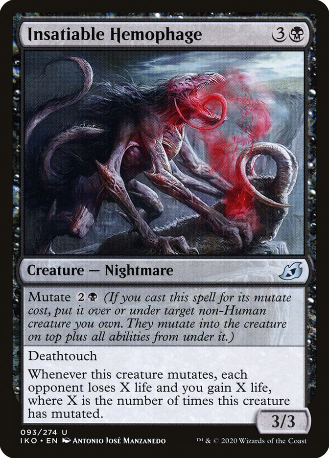 Insatiable Hemophage [Ikoria: Lair of Behemoths] | Total Play