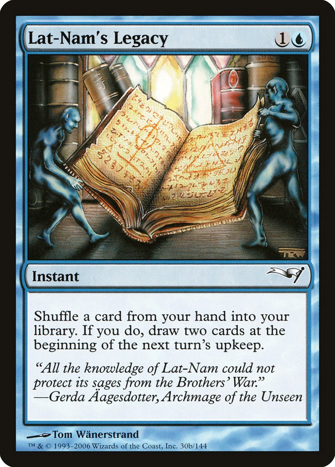 Lat-Nam's Legacy [Coldsnap Theme Decks] | Total Play