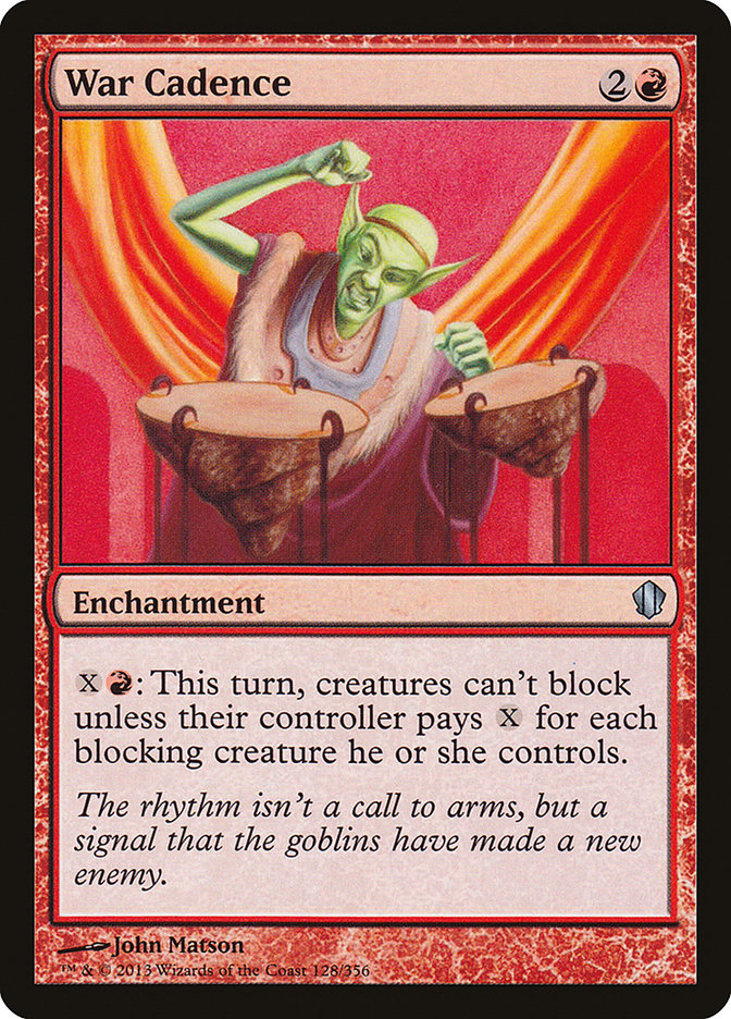 War Cadence [Commander 2013] | Total Play