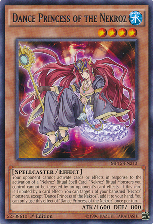 Dance Princess of the Nekroz [MP15-EN213] Rare | Total Play