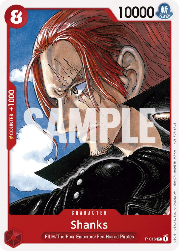 Shanks (One Piece Film Red) [One Piece Promotion Cards] | Total Play