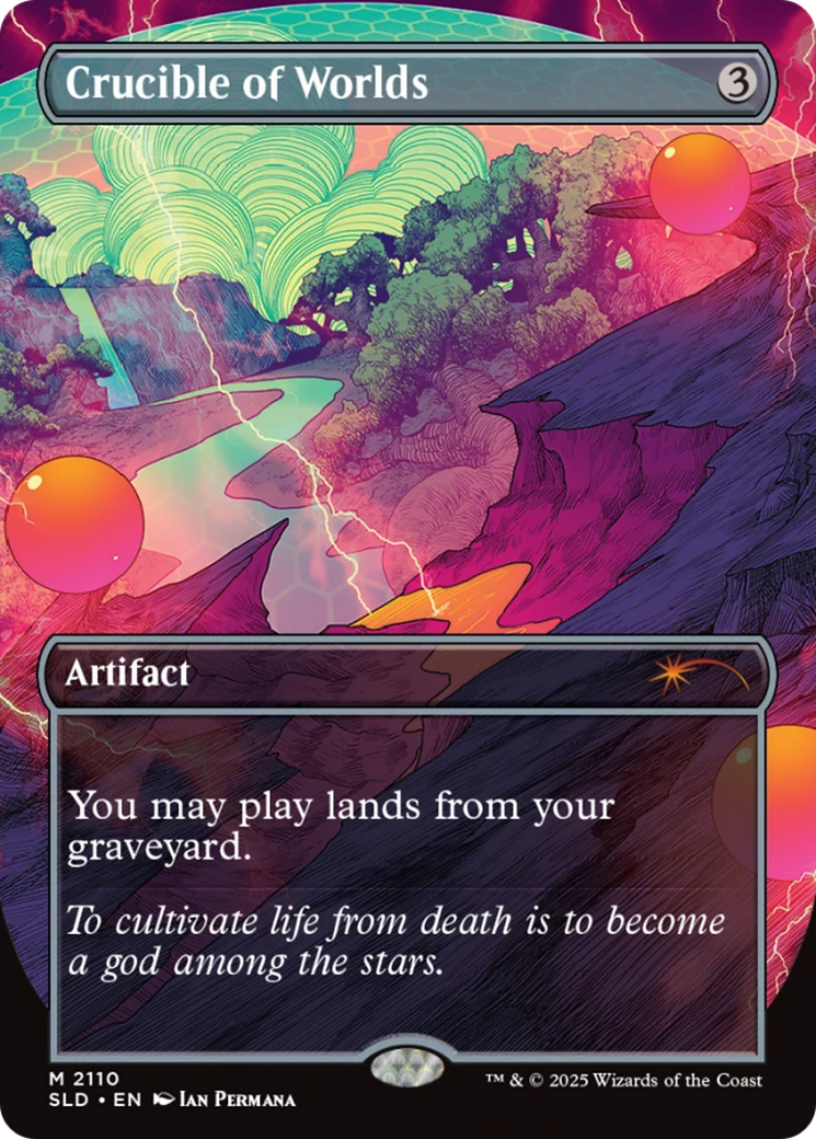 Crucible of Worlds (Galaxy Foil) [Secret Lair Drop Series] | Total Play
