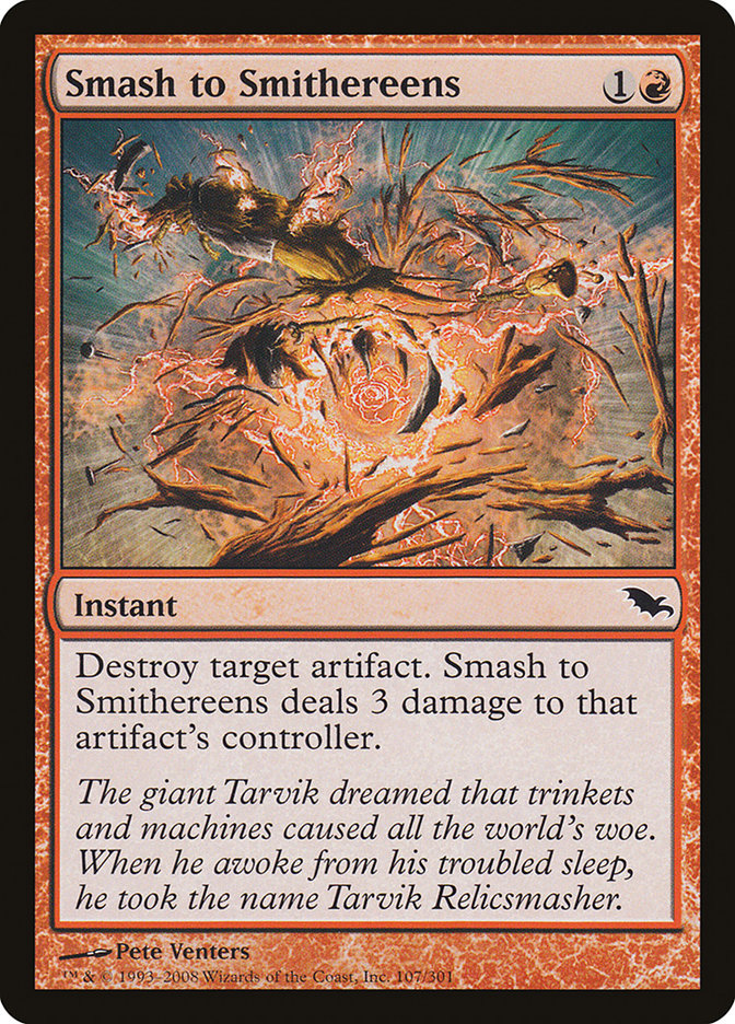 Smash to Smithereens [Shadowmoor] | Total Play