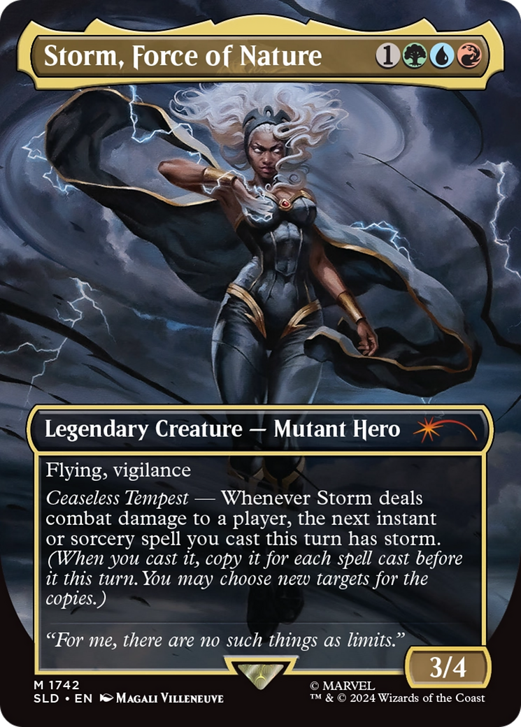 Storm, Force of Nature (Rainbow Foil) [Secret Lair Drop Series] | Total Play