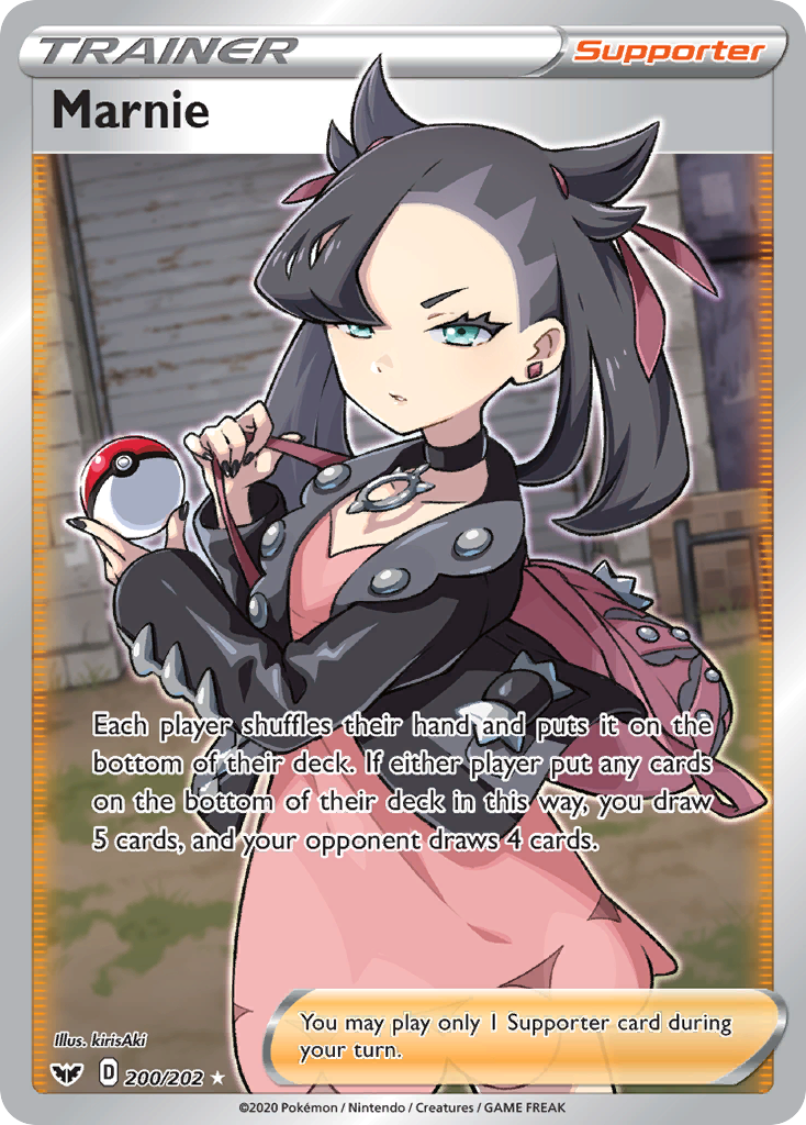 Marnie (200/202) [Sword & Shield: Base Set] | Total Play