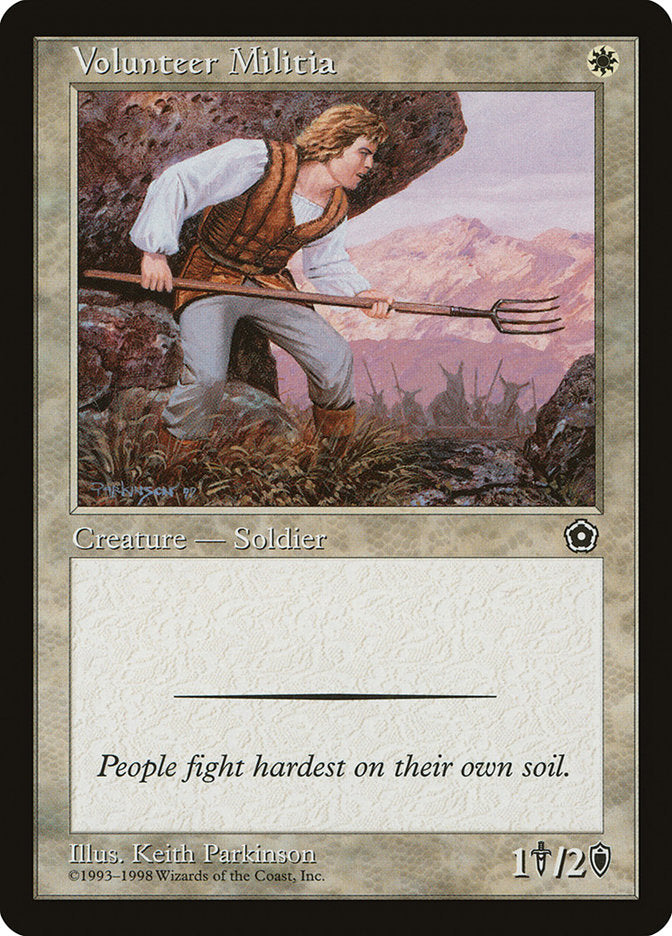 Volunteer Militia [Portal Second Age] | Total Play