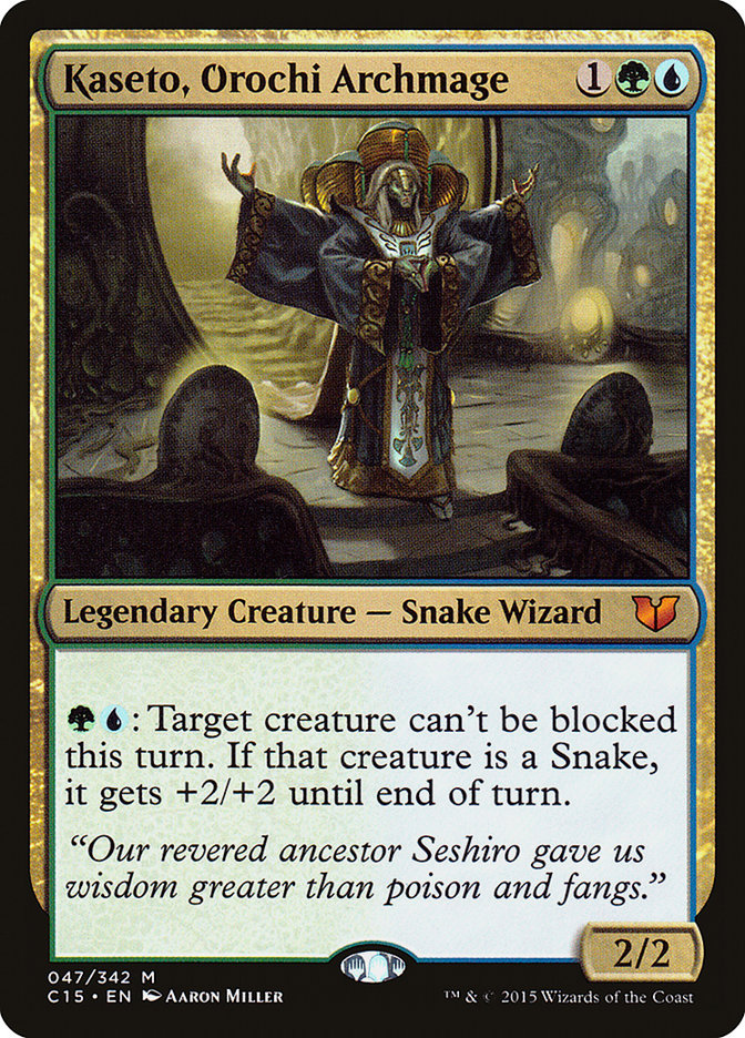 Kaseto, Orochi Archmage [Commander 2015] | Total Play
