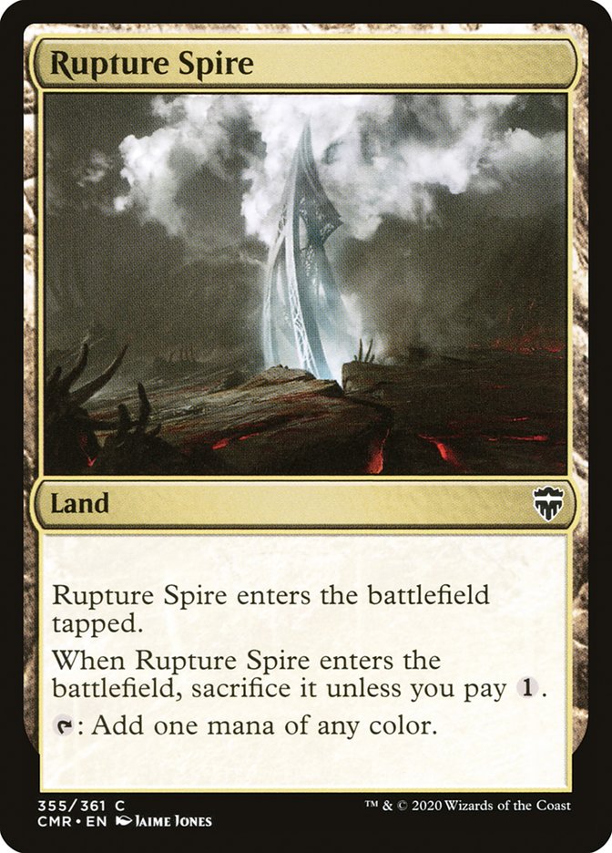 Rupture Spire (355) [Commander Legends] | Total Play
