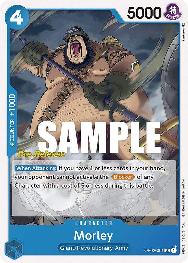 Morley [Paramount War Pre-Release Cards] | Total Play