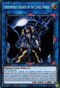 Underworld Goddess of the Closed World [BLVO-EN050] Secret Rare | Total Play