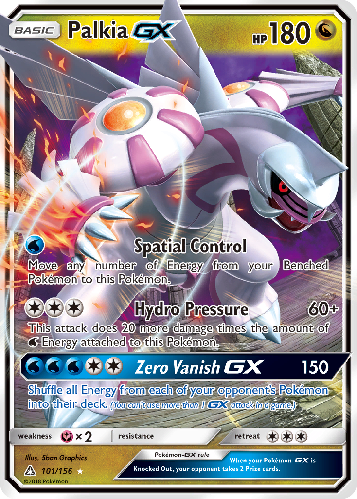 Palkia GX (101/156) [Sun & Moon: Ultra Prism] | Total Play