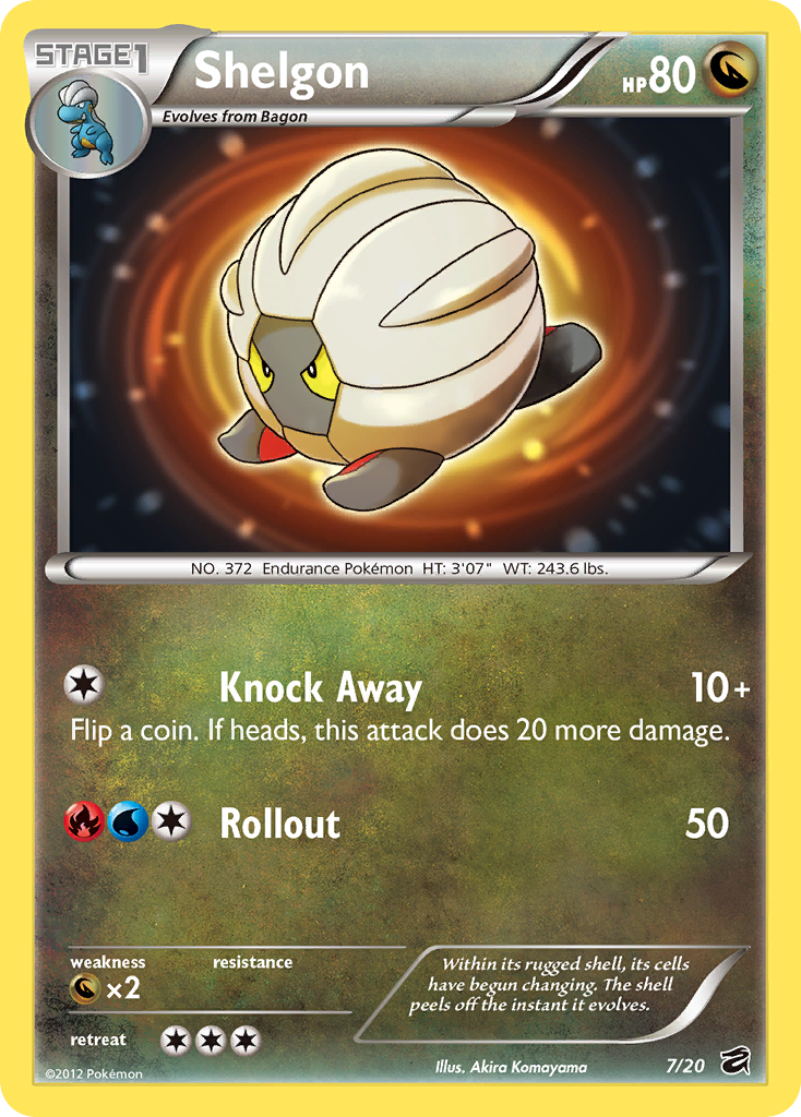 Shelgon (7/20) [Black & White: Dragon Vault] | Total Play