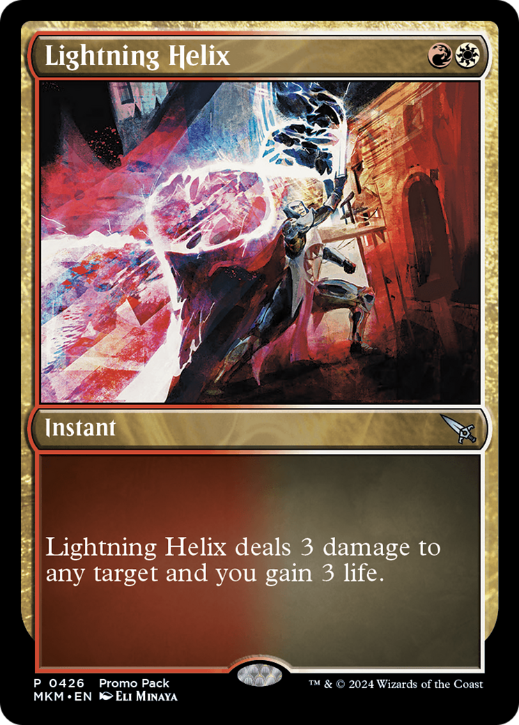 Lightning Helix (Promo Pack) [Murders at Karlov Manor Promos] | Total Play